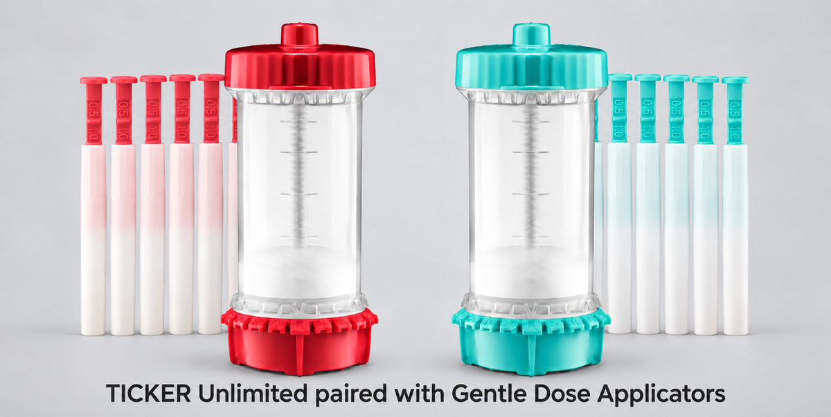 Dispenser - TICKER® Unlimited Metered Dose